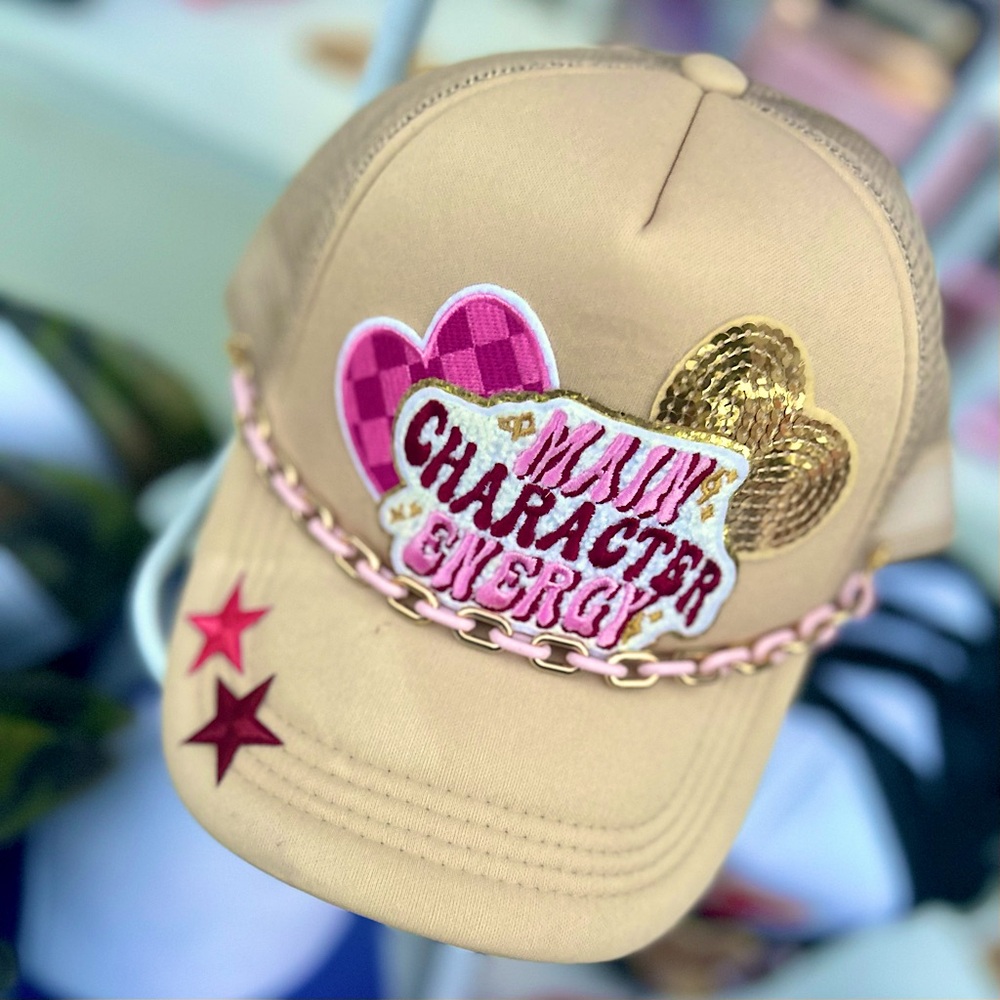 Main Character Energy Trucker Hat